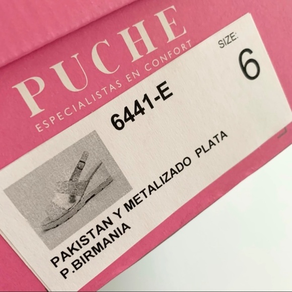 Puche women’s wedge sandals 6 new - Picture 8 of 9